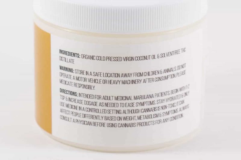 miss envy thc coconut oil 400mg 2