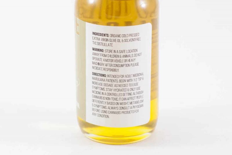 miss envy thc olive oil 300mg 2