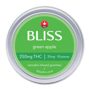 bliss tin 250 green apple