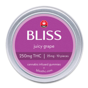 bliss tin 250 juicy grape