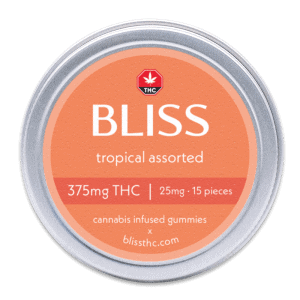 bliss tin 375 tropical assorted