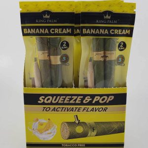 King Palm Banana Cream in a box
