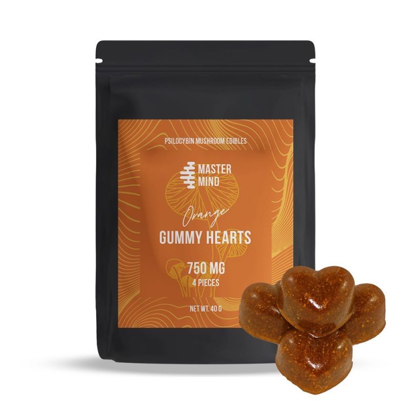 Master Mind Orange Gummy Hearts