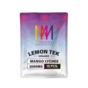 Microdose Mushrooms - Lemon Tek Gummies (3000mg)