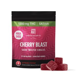 Twisted Extracts - High Dose Sour Twisted Singles 1200mg